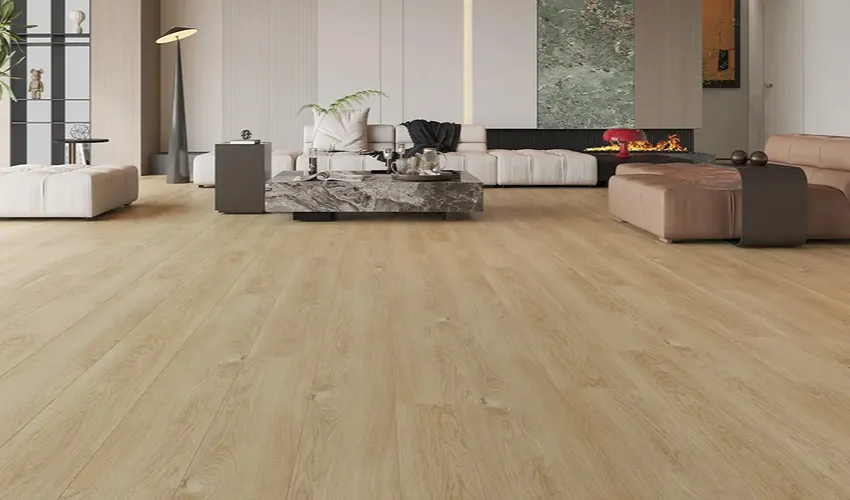 SPC Flooring Install in Dubai Living Room